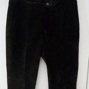 WILSONS GENUINE BLACK SUEDE, PANTS MOTORCYCLE